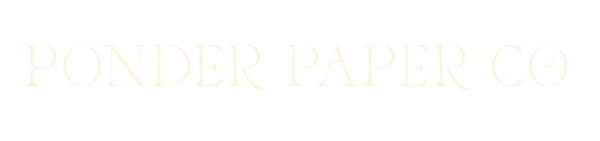 Ponder Paper Co logo